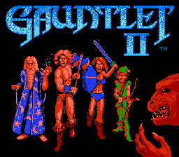 Gauntlet II title screenshot